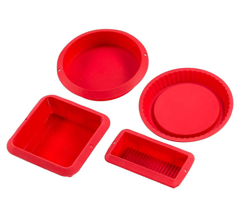 Sorbus Silicone 4 Piece Bakeware Set & Reviews Wayfair